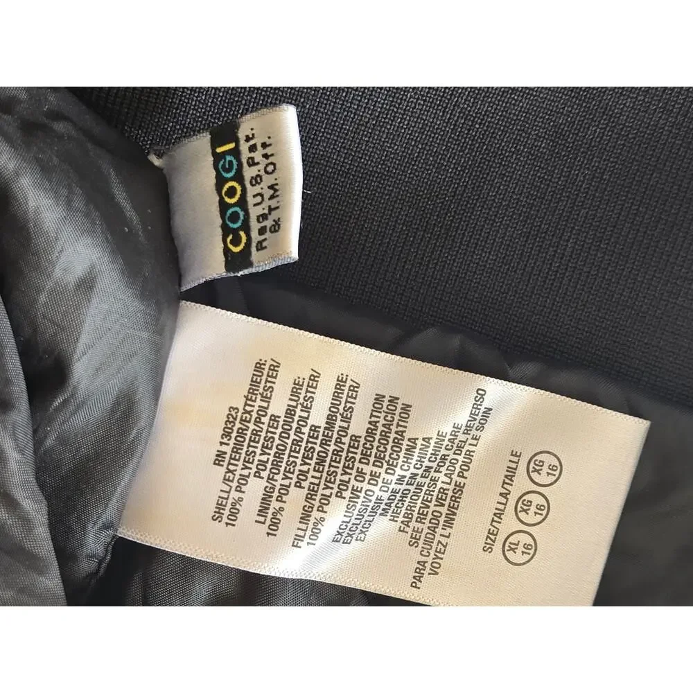 COOGI Girls Streetwear 90's Style Full zip Outerwear Jacket 16 - Picture 11 of 12